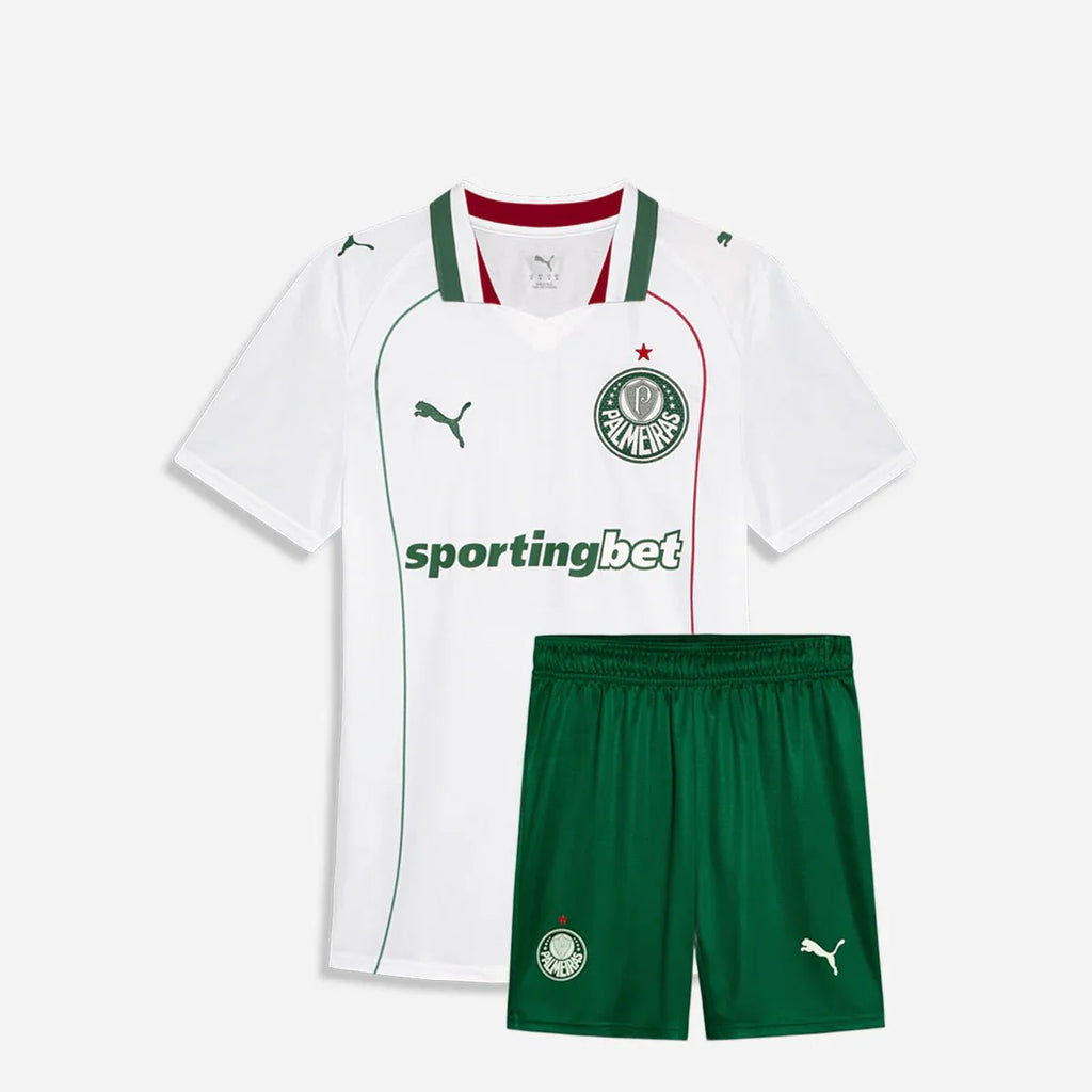 [PRÉ-VENDA] Conjunto Infantil Puma Palmeiras 2026/27