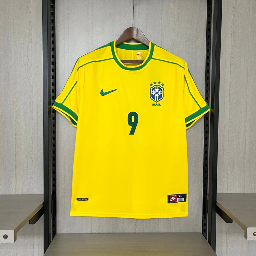 CAMISA BRASIL RETRO 1998 - RONALDO