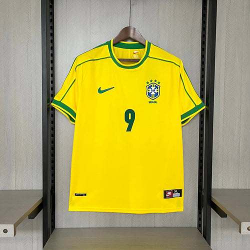CAMISA BRASIL RETRO 1998 - RONALDO