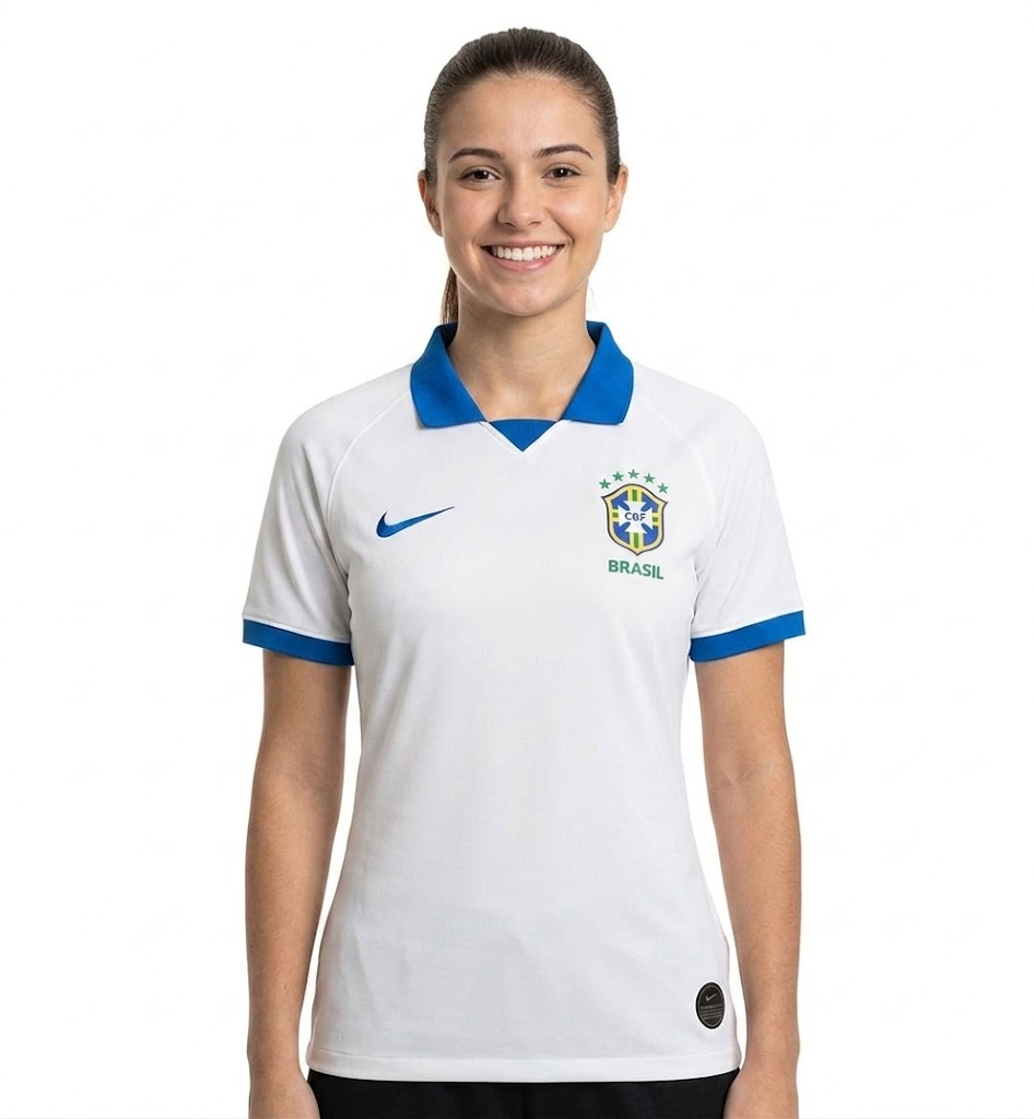 CAMISA BRASIL TERCEIRO UNIFORME 19/20-FEMININA