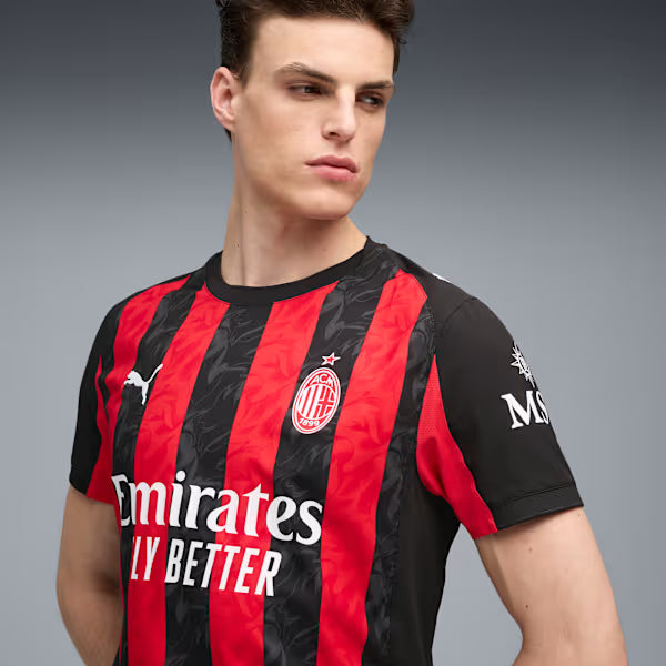 Camisa AC Milan 2025/26 Home Jogador Masculina